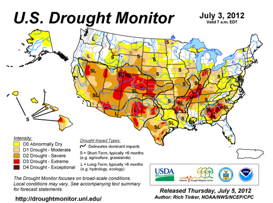 В США засуха-Апокалипсис на подходе 