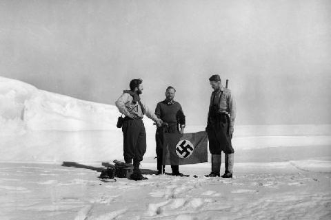 Nazi Flag in Antarctica